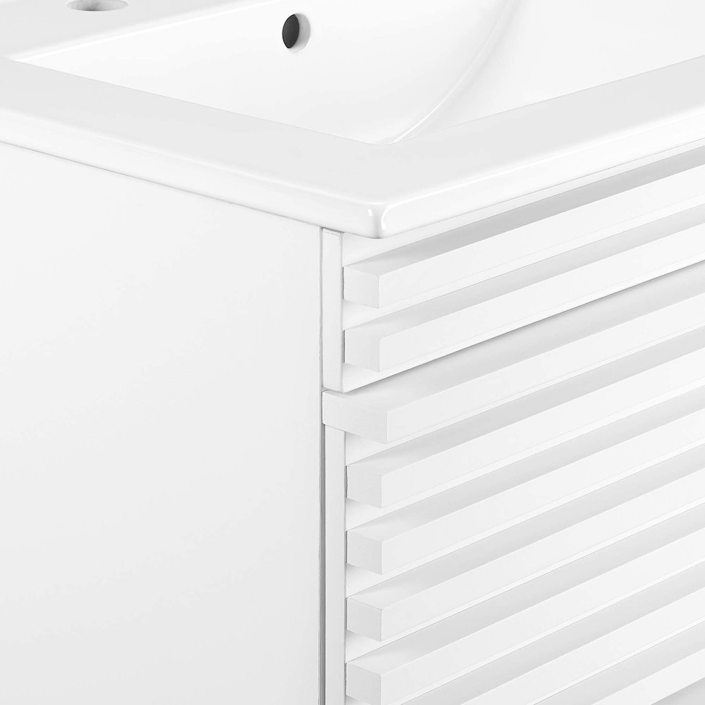 Render 24" Wall-Mount Bathroom Vanity
