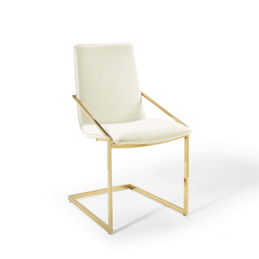 Pitch Performance Velvet Dining Armchair Set of 2