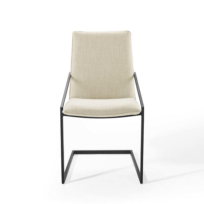 Pitch Upholstered Fabric Dining Armchair Set of 2
