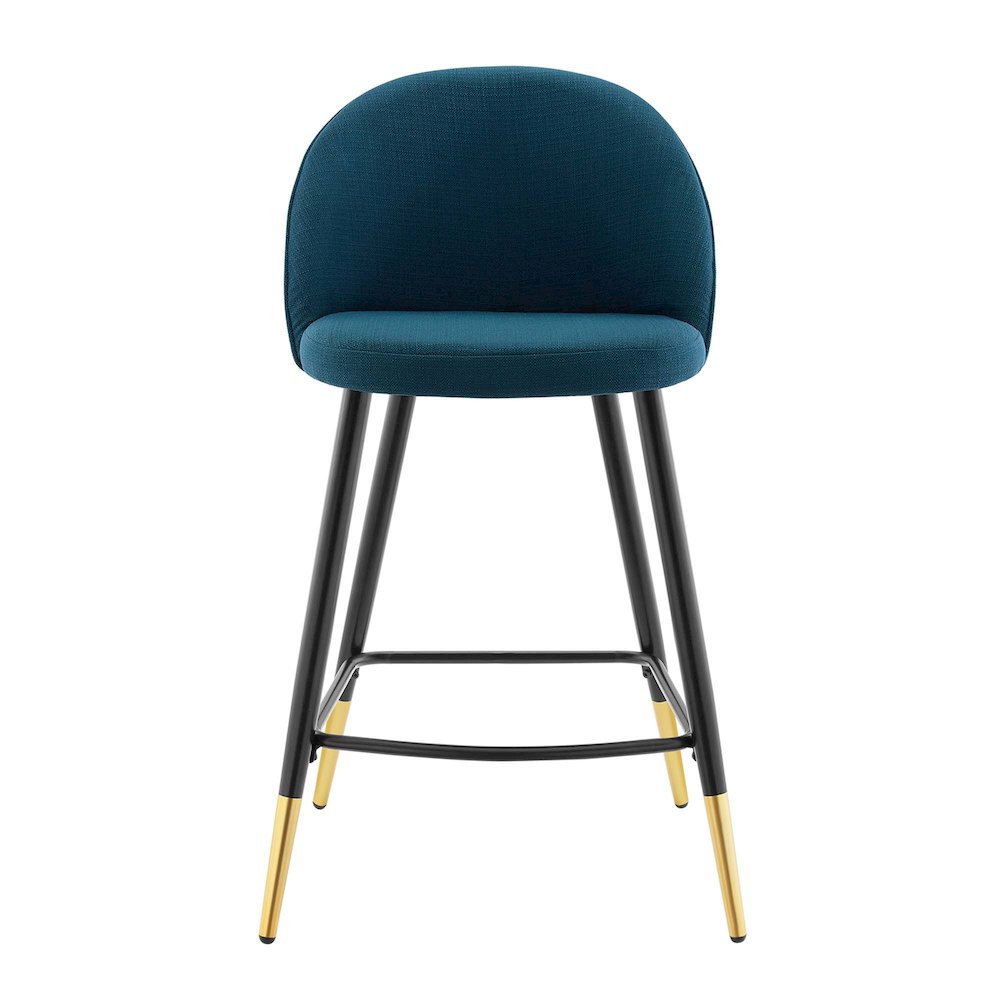 Cordial Fabric Counter Stools Set of 2
