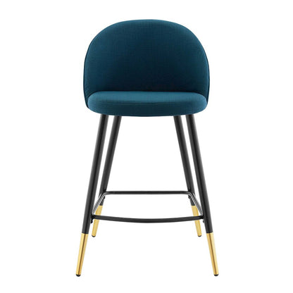 Cordial Fabric Counter Stools Set of 2