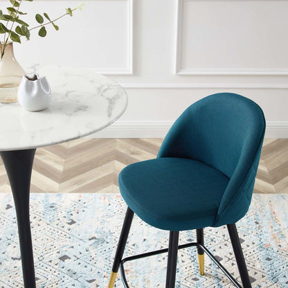 Cordial Fabric Counter Stools Set of 2