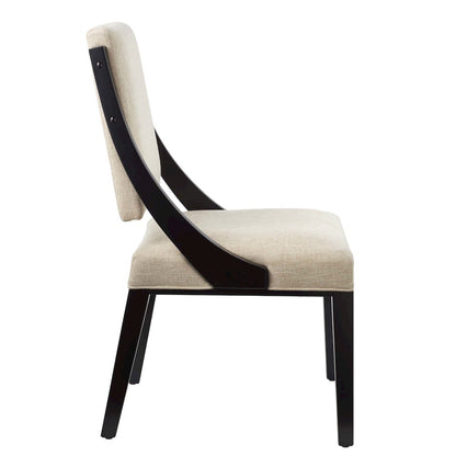 Cambridge Upholstered Fabric Dining Chairs Set of 2