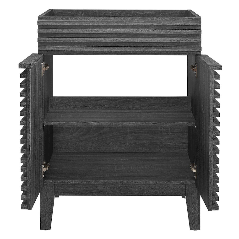 Render 24" Bathroom Vanity Cabinet (Sink Basin Not Included)
