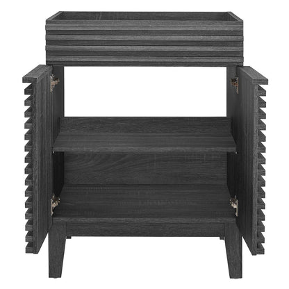 Render 24" Bathroom Vanity Cabinet (Sink Basin Not Included)