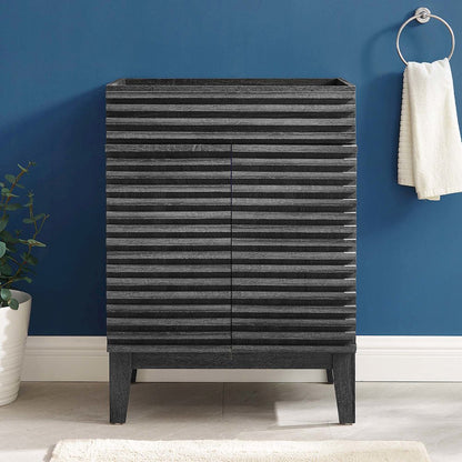 Render 24" Bathroom Vanity Cabinet (Sink Basin Not Included)