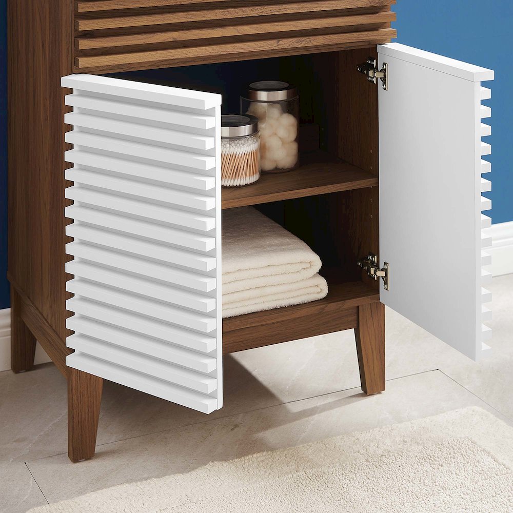 Render 24" Bathroom Vanity Cabinet (Sink Basin Not Included)
