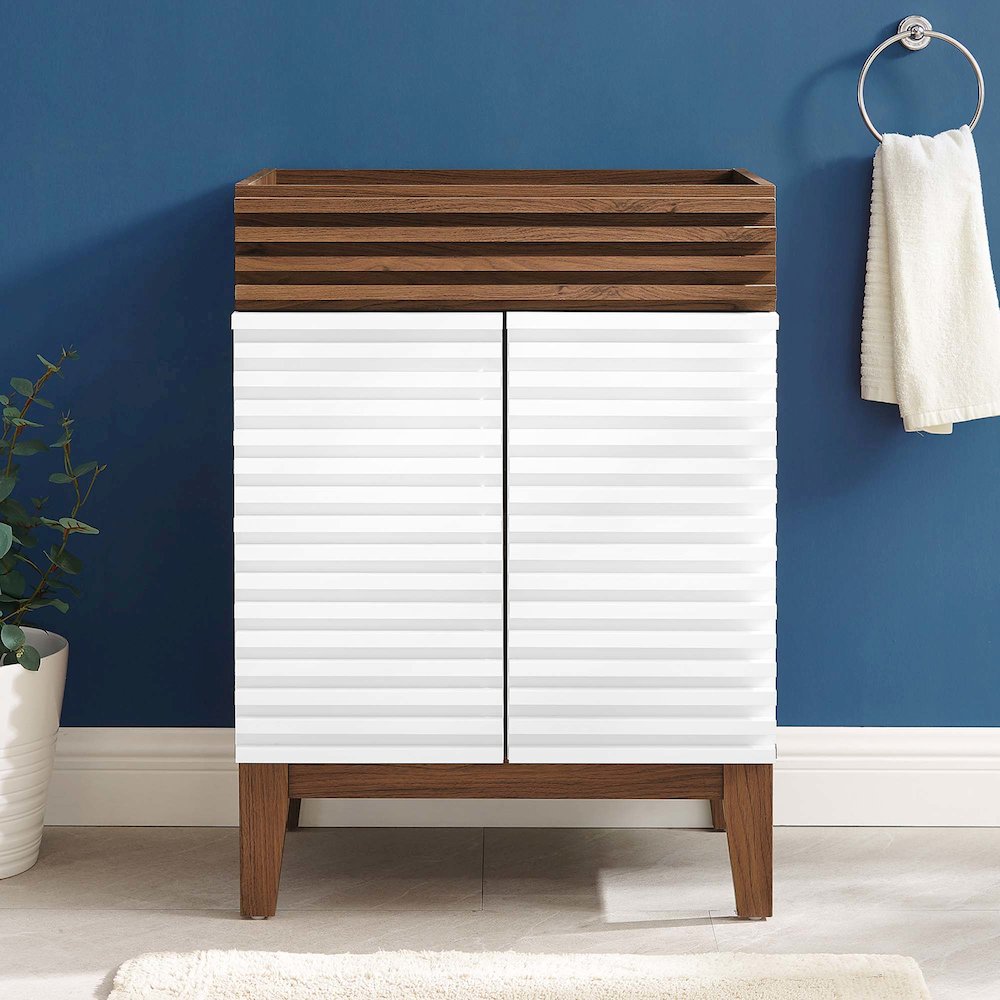 Render 24" Bathroom Vanity Cabinet (Sink Basin Not Included)