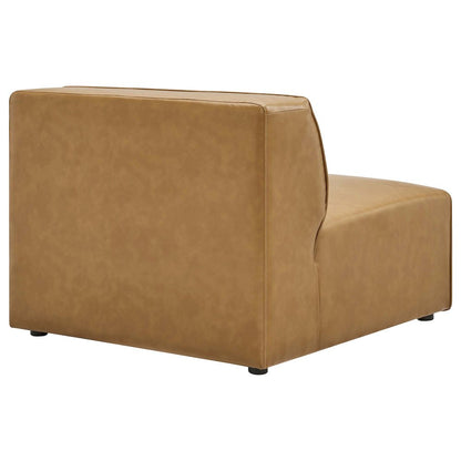 Mingle 8-Piece Vegan Leather Sectional Sofa Set