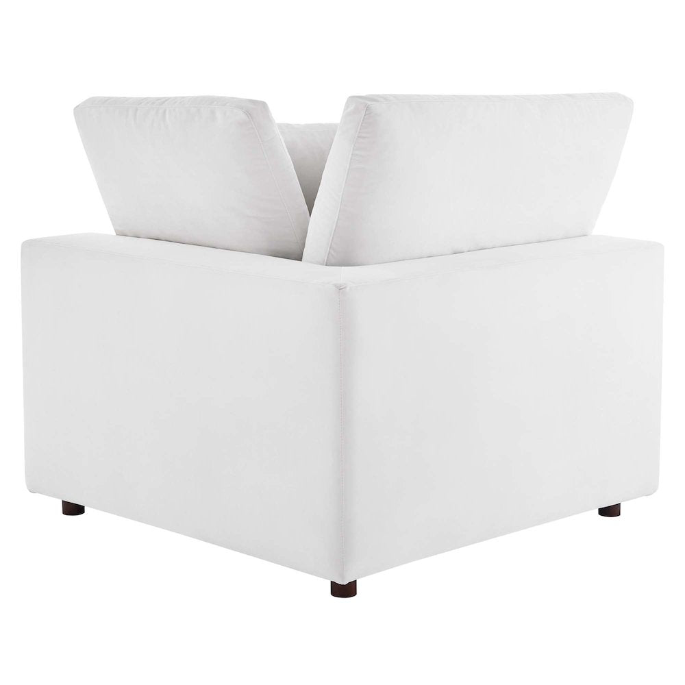 Commix Down Filled Overstuffed Performance Velvet Loveseat