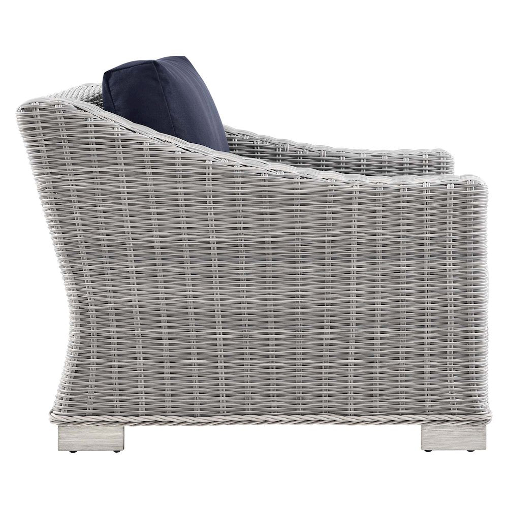 Conway Outdoor Patio Wicker Rattan Armchair