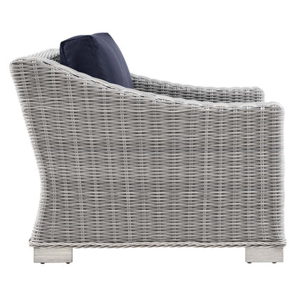 Conway Outdoor Patio Wicker Rattan Armchair
