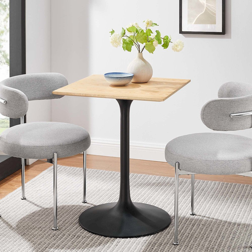 Lippa 24" Square Wood Dining Table