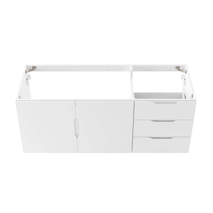 48" Double or Single Sink (Not Included) Bathroom Vanity Cabinet