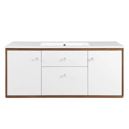 Transmit 48" Wall-Mount Bathroom Vanity