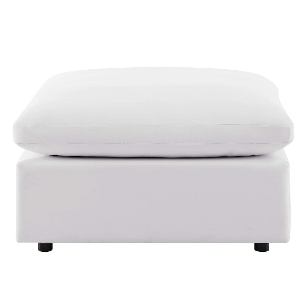 Commix Overstuffed Outdoor Patio Ottoman