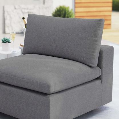Commix Sunbrella Outdoor Patio Armless Chair