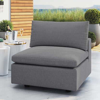 Commix Sunbrella Outdoor Patio Armless Chair