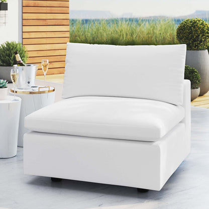 Commix Sunbrella Outdoor Patio Armless Chair
