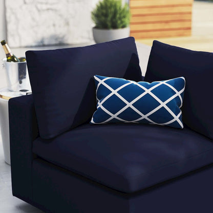Commix Sunbrella Outdoor Patio Corner Chair