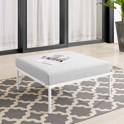 Harmony Sunbrella Outdoor Patio Aluminum Ottoman