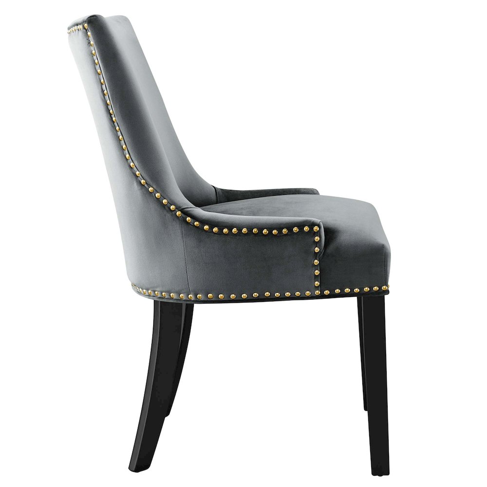 Marquis Performance Velvet Dining Chairs Set of 2