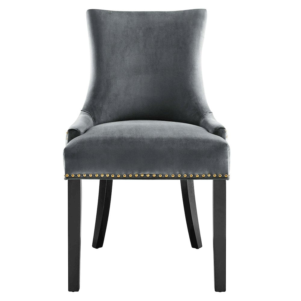 Marquis Performance Velvet Dining Chairs Set of 2