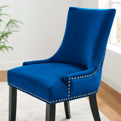 Marquis Performance Velvet Dining Chairs Set of 2