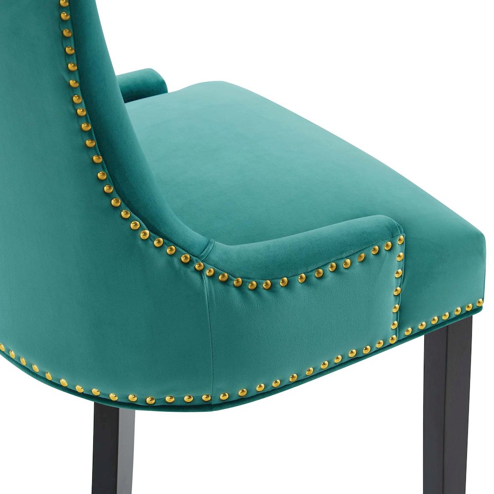 Marquis Performance Velvet Dining Chairs Set of 2