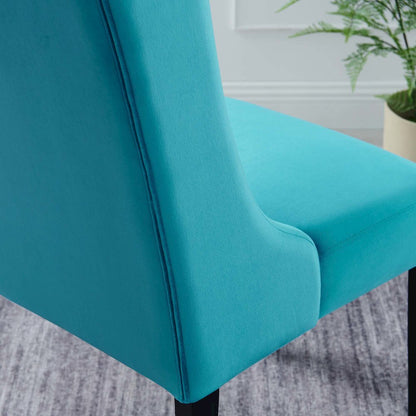 Baronet Performance Velvet Dining Chairs Set of 2