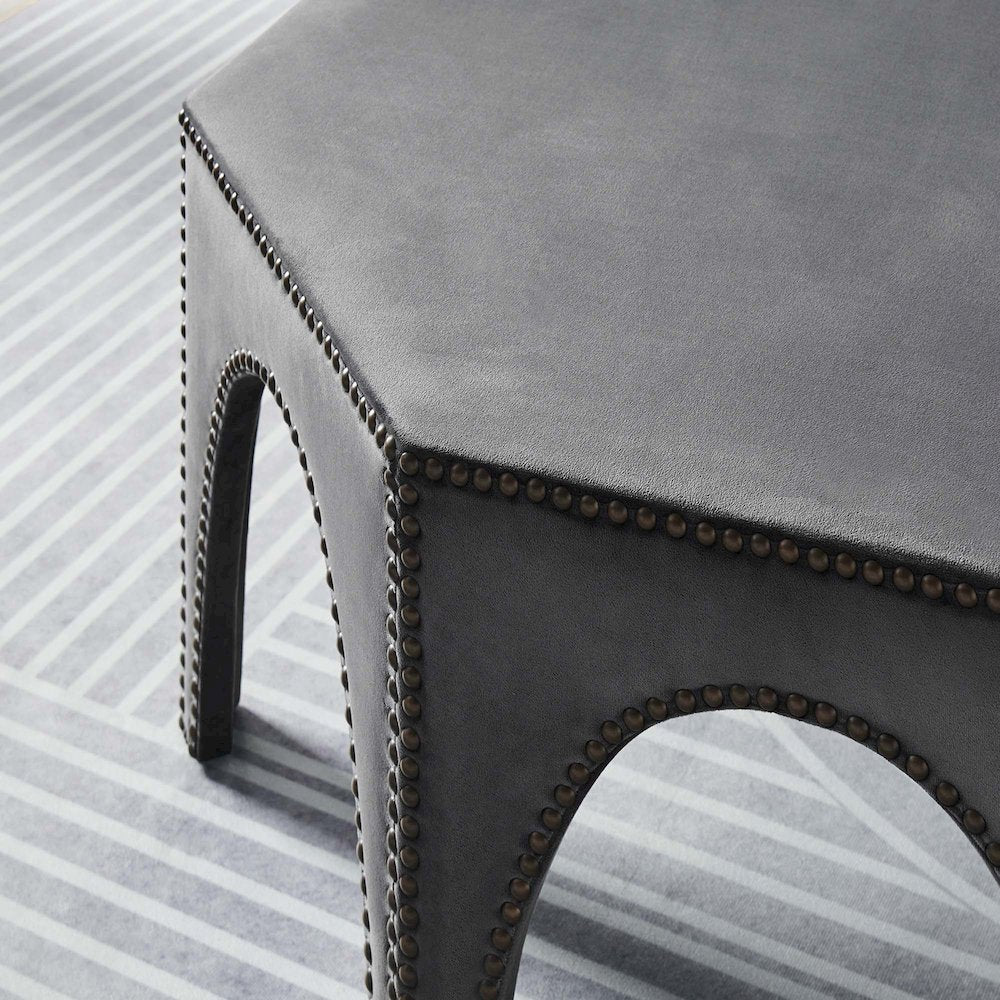 Victory Performance Velvet Ottoman