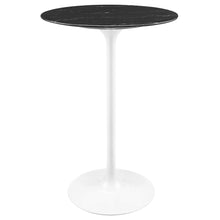 Lippa 28" Round Faux Marble Bar Table
