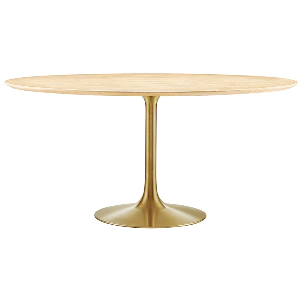Lippa 60" Round Wood Dining Table