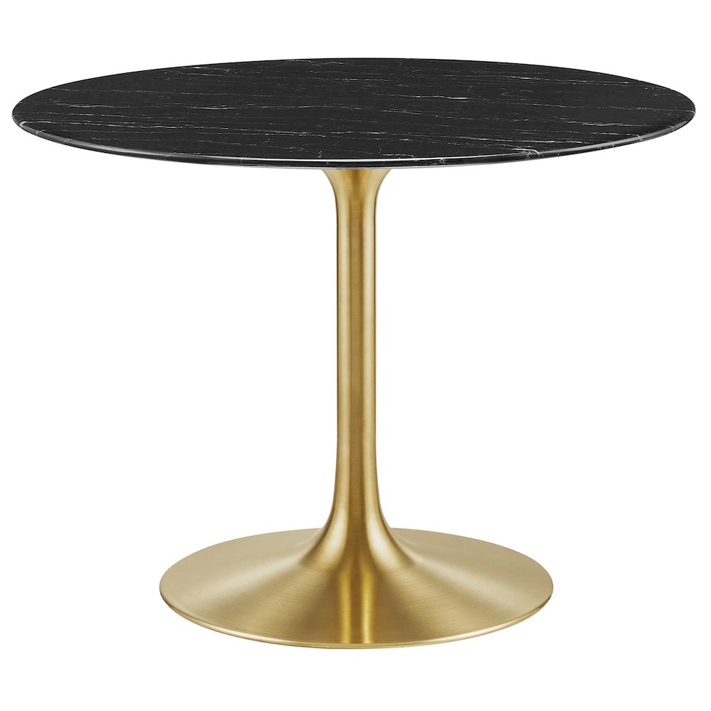 Lippa 40" Round Faux Marble Dining Table