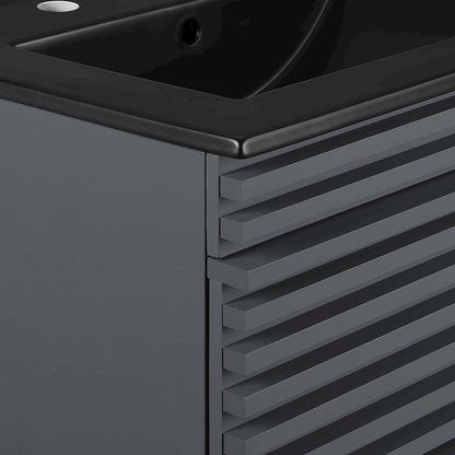 Render 24" Wall-Mount Bathroom Vanity