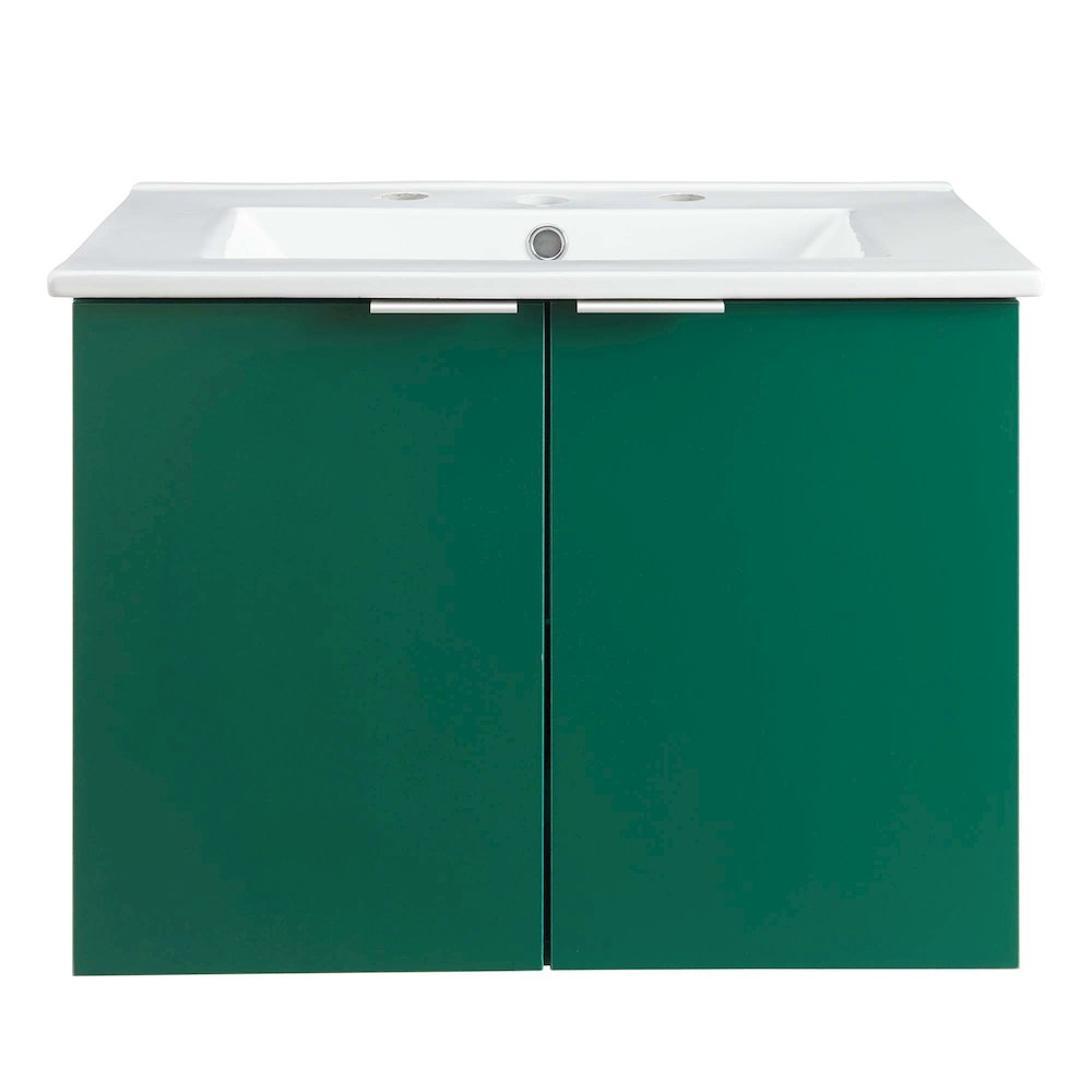 Maybelle 24" Wall-Mount Bathroom Vanity