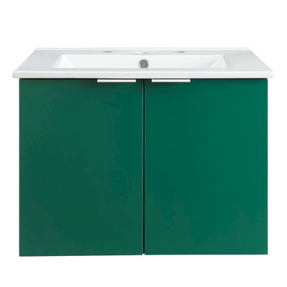Maybelle 24" Wall-Mount Bathroom Vanity