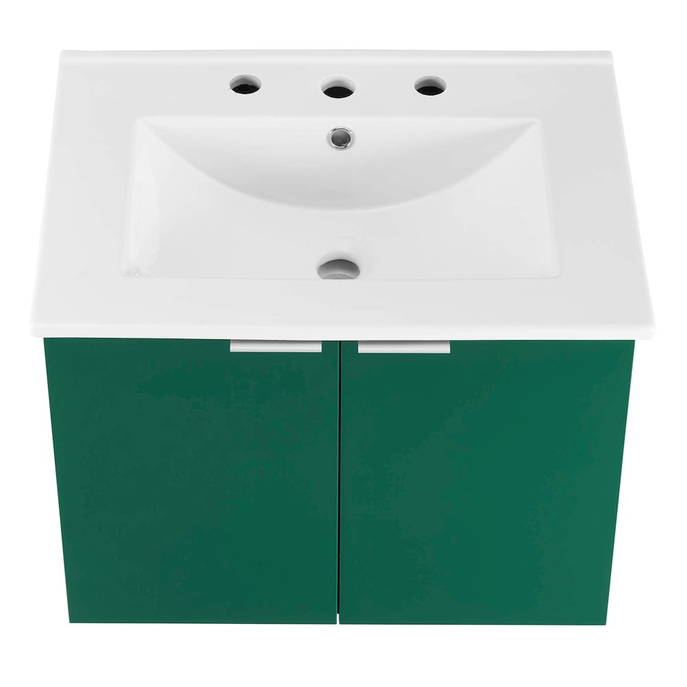 Maybelle 24" Wall-Mount Bathroom Vanity