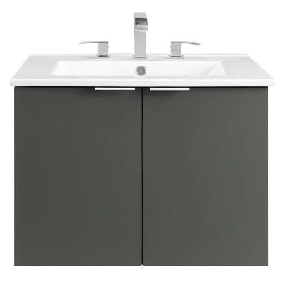 Maybelle 24" Wall-Mount Bathroom Vanity