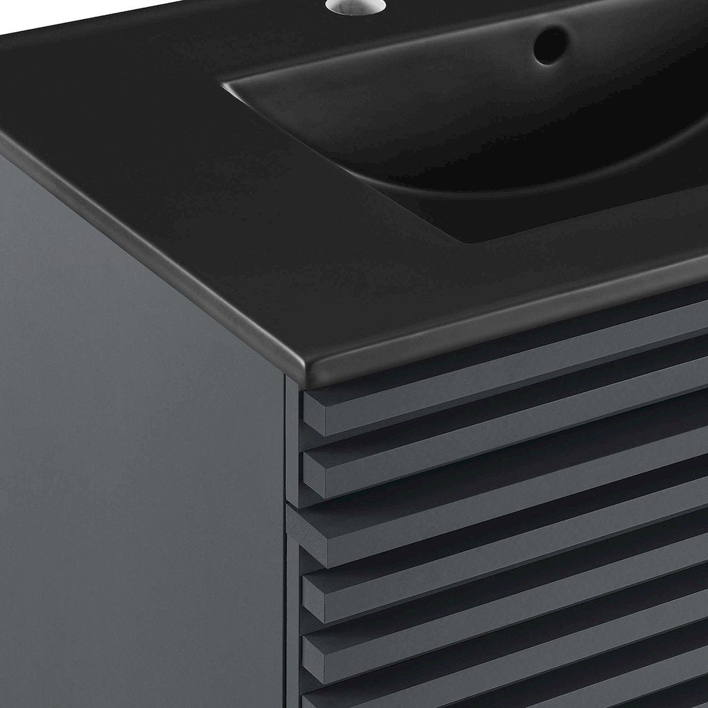 Render 30" Wall-Mount Bathroom Vanity