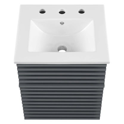 Render 18" Wall-Mount Bathroom Vanity