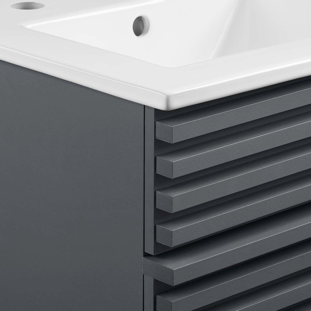 Render 18" Bathroom Vanity Cabinet