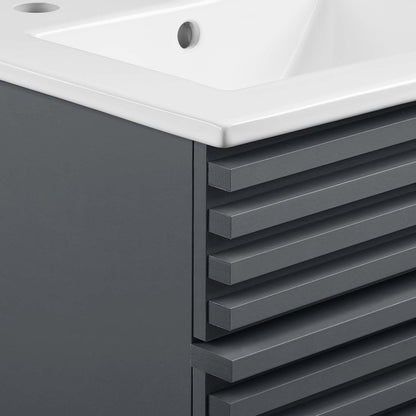 Render 18" Bathroom Vanity Cabinet