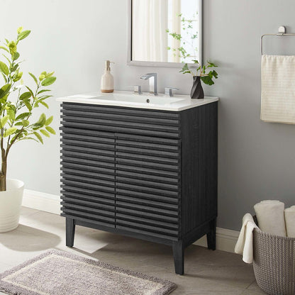 Render 30" Bathroom Vanity Cabinet