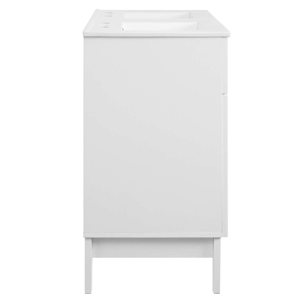 Isle 48" Double Bathroom Vanity Cabinet