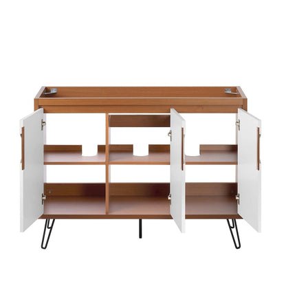 48" Double or Single Sink (Not Included) Bathroom Vanity Cabinet
