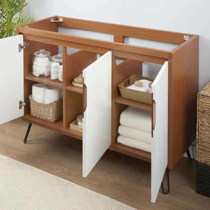48" Double or Single Sink (Not Included) Bathroom Vanity Cabinet