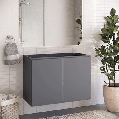 Bryn 36" Wall-Mount Bathroom Vanity (Sink Basin Not Included)