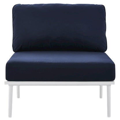 Stance Outdoor Patio Aluminum Armless Chair
