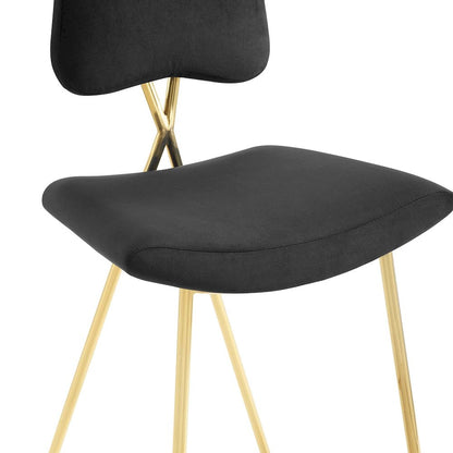 Ponder Performance Velvet Counter Stool Set of 2